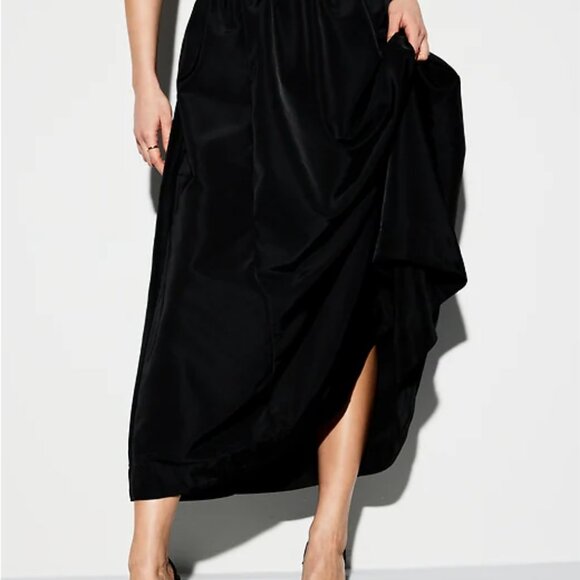 The Occasion by Old Navy High-Waisted Taffeta Midi Skirt - Picture 1 of 4